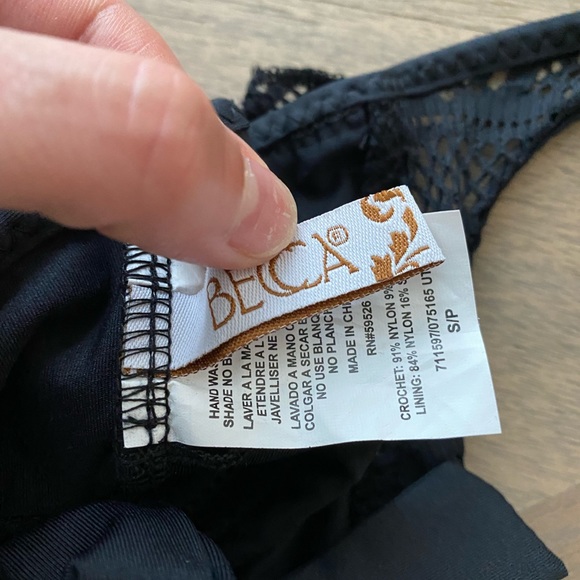 BECCA one piece swimsuit NWOT - Picture 4 of 5